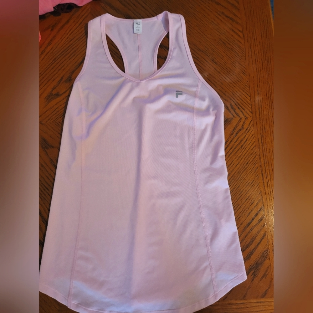 Fila small pink tank